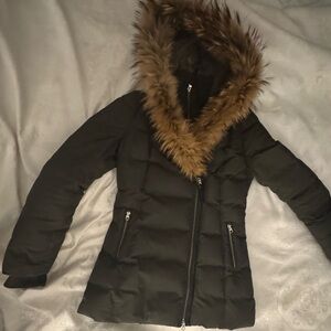 Mackage Fitted Down Winter Coat- Army Green